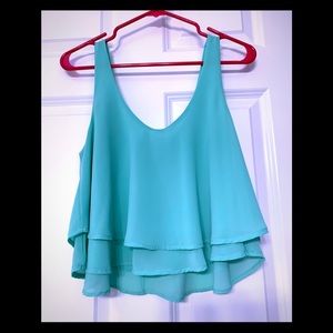 Sea foam tank top